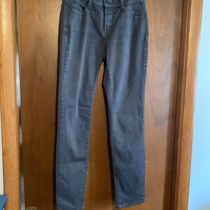 NYDJ Women's Charcoal Skinny Jeans legging size 4 made in the USA